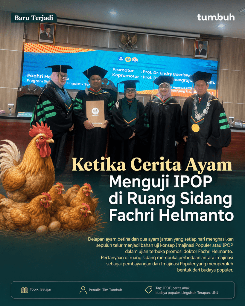 Read more about the article Ketika Cerita Ayam Menguji IPOP di Ruang Sidang Fachri Helmanto