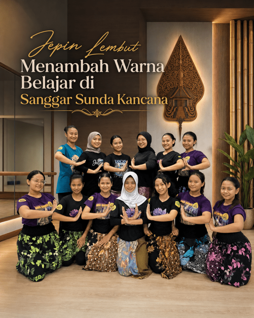 Read more about the article Jepin Lembut Menambah Warna Belajar di Sanggar Sunda Kancana
