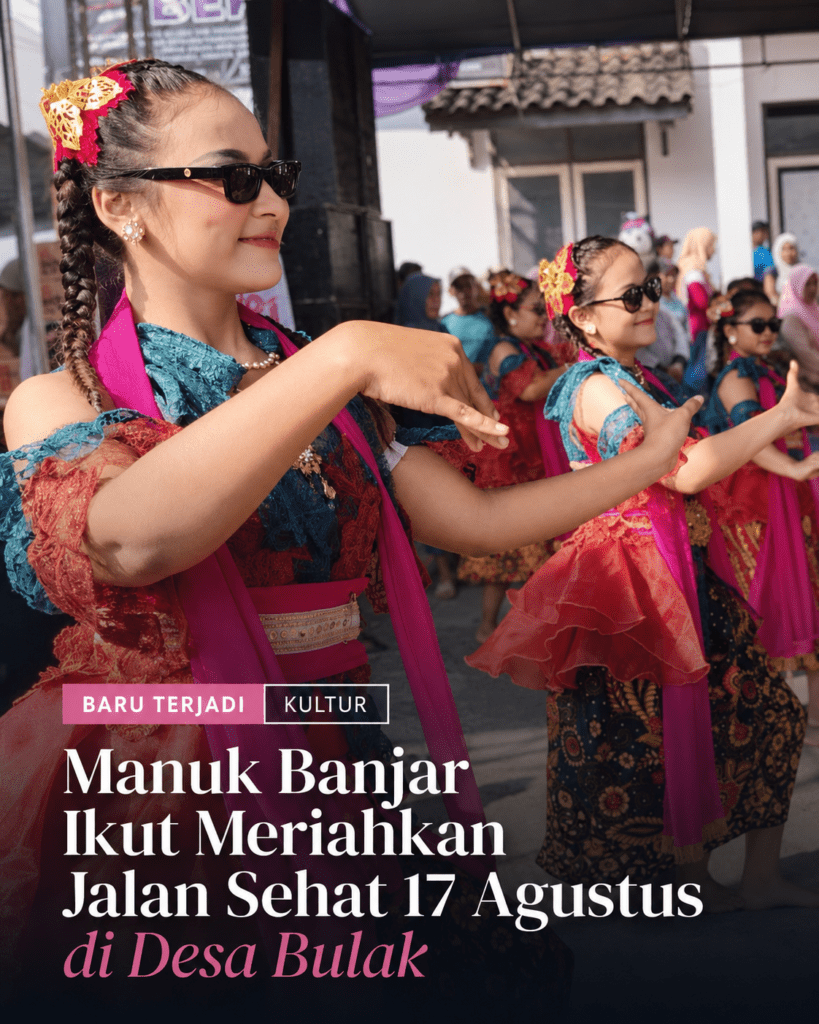 Read more about the article Manuk Banjar Ikut Meriahkan Jalan Sehat 17 Agustus di Desa Bulak