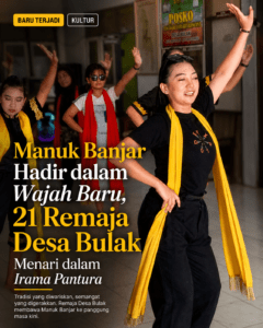 Read more about the article Manuk Banjar Hadir dalam Wajah Baru, 21 Remaja Desa Bulak Menari dalam Irama Pantura