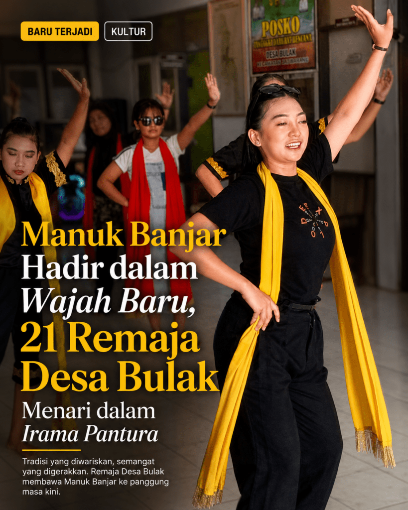 Read more about the article Manuk Banjar Hadir dalam Wajah Baru, 21 Remaja Desa Bulak Menari dalam Irama Pantura