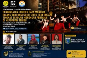 Read more about the article UNJ Tingkatkan Kompetensi Guru Seni Budaya Pulau Tidung melalui Pelatihan Penciptaan Tari